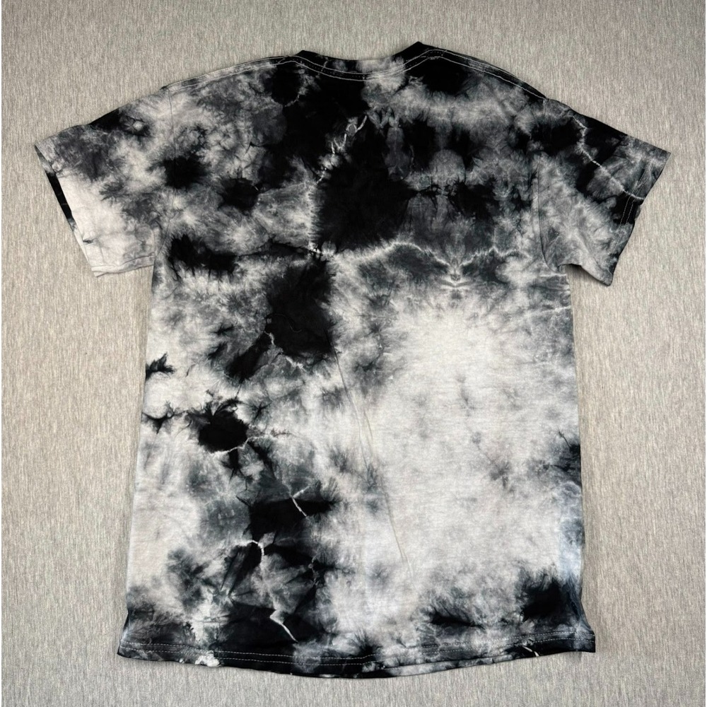Sleep Token Tie Dye Graphic Band T Shirt Mens Medium Black Grey Metal Logo - Picture 4 of 6